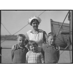 111013PD: Orphaned children and nurse, 1924?