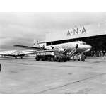 012059D: Refuelling an A.N.A. airplane at Perth Airport, 1955