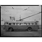 234901PD: Side view of trolley bus 1951