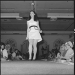 344763PD: Modelling mini dress 1970