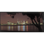 228377PD: Perth skyline from South Perth, March 1993