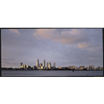 228379PD: Perth skyline from South Perth, December 1993
