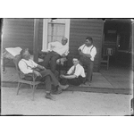 008491PD: Unidentified men at Wubin, 1922