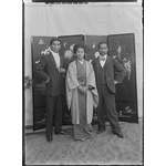 008689PD: Sumo Yamasaki and two unidentified Japanese men, Broome, ca. 1910