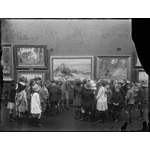 Children learn about art at the Western Australian Art Gallery [picture]