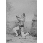 Douglas Gawler in fancy dress / J. Von Petz, Hay St., Perth