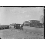 008282PD: Horse tram in front of the Victoria Hotel, Roe Street, Roebourne, 1909.
