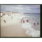 228099PD: Bathers at Floreat Beach, ca. 1962.