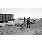 BA2817/1646: Rail construction, Dampier, September 1965