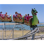385293PD: The roller coaster at Atlantis Marine Park, Two Rocks, 17 December 1987