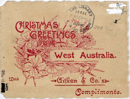 A Joyful Christmastide - State Library Of Western Australia