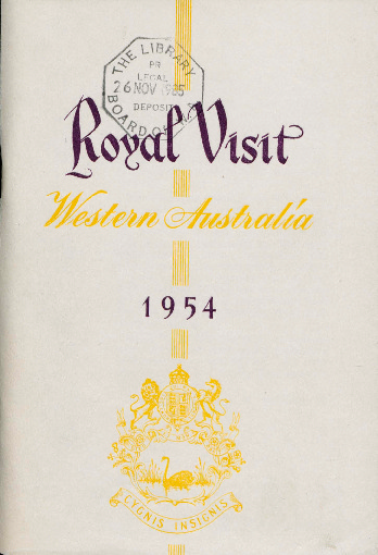 the royal visit 1954 booklet