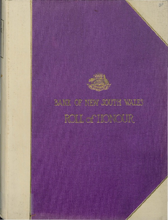 Bank of New South Wales roll of honour, WWI, 1914-1918 - State Library ...