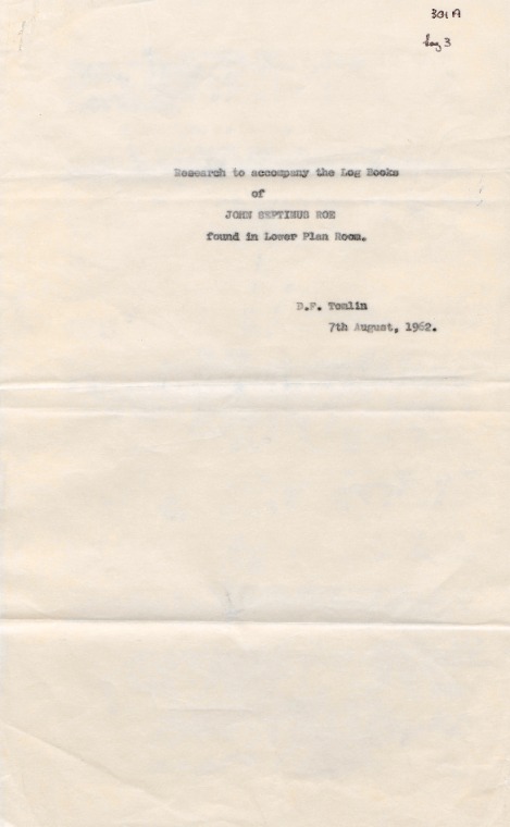 301A/1 Log on board the Dick 16 February - 9 September 1817 and Log on board HM Cutter Mermaid 16 October 1817 - 29 July 1818