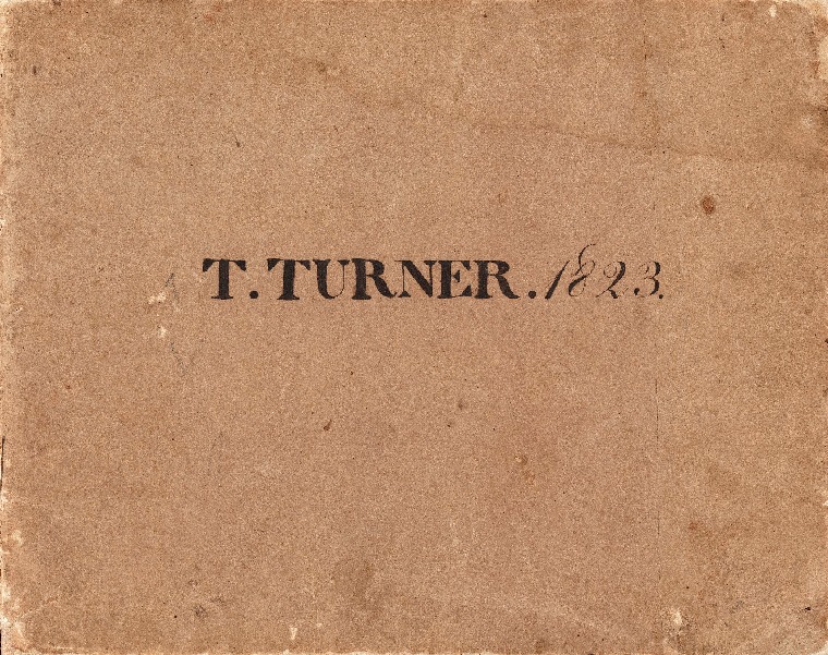 ACC 2835A/2 Thomas Turner sketchbook 1823