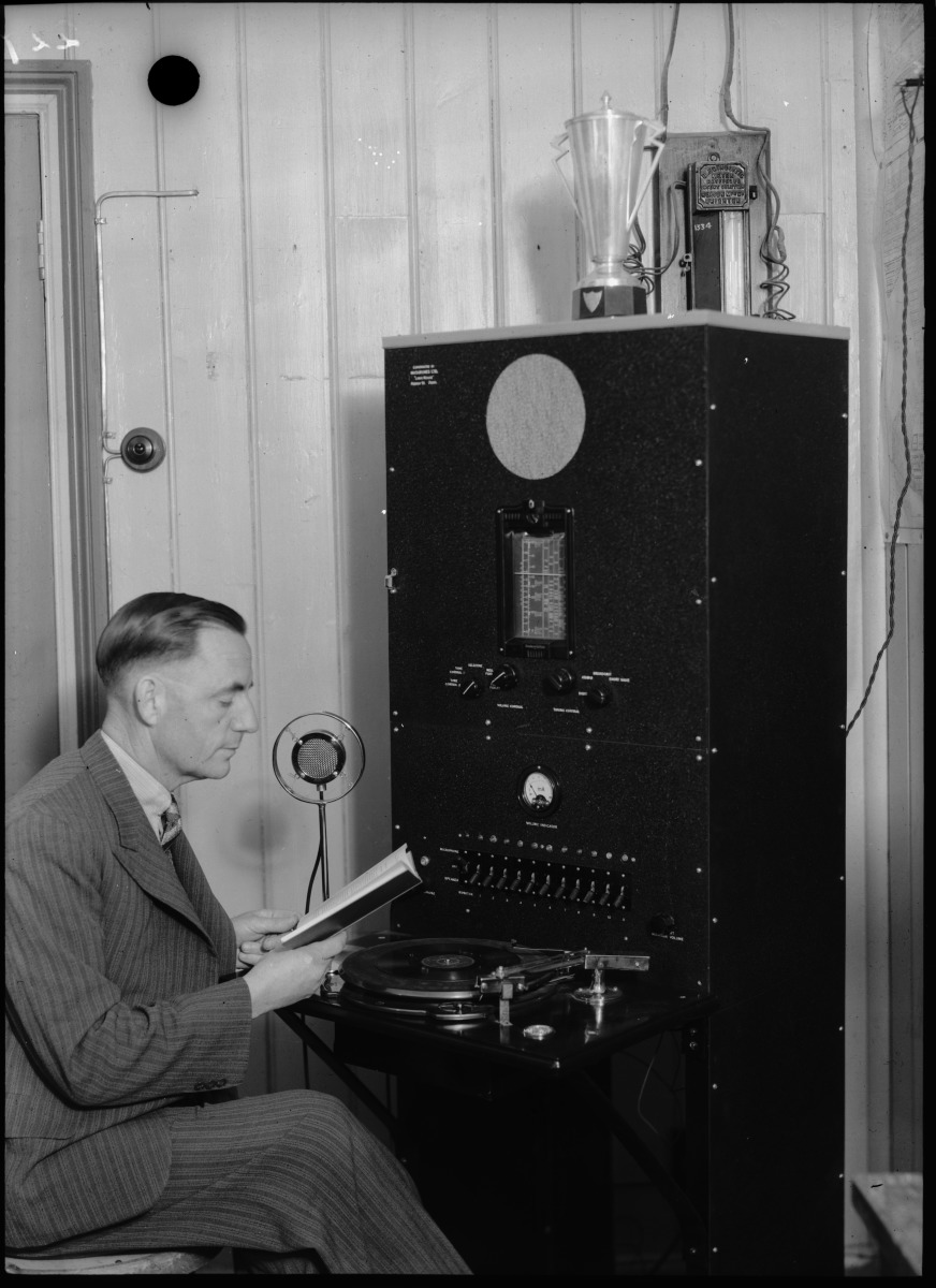 Kalgoorlie Central School public address system first installed in W