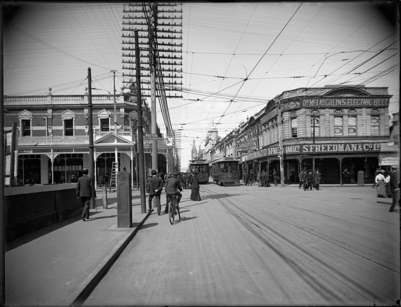 Hay Street, Perth east across the William Street intersection State