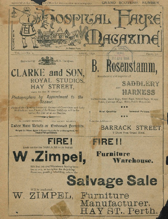 Vol.1 No.1, April 1898 Grand Souvenir Number