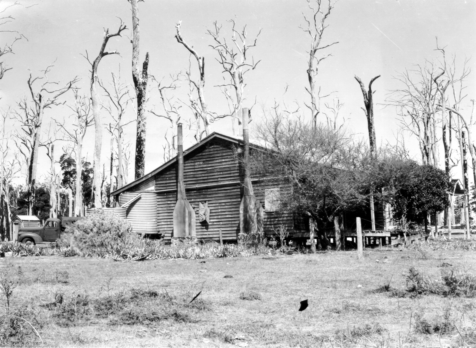 Settler's cottage on Block 9730 in