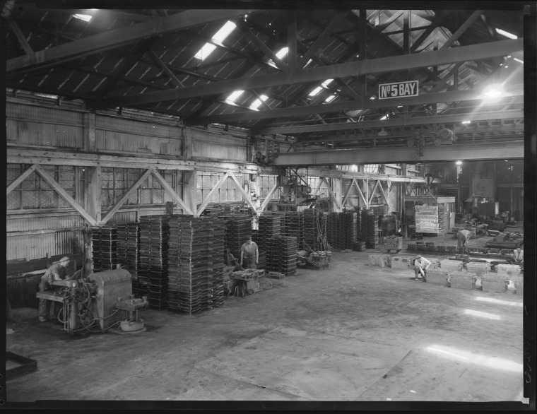 Foundry Perth Hoskins Engineering & Foundry Ltd, Perth, 18 March 1953. - JPG 114.8 KB