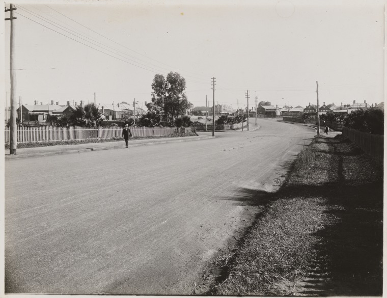 The newly completed William Street extension across Brisbane Street