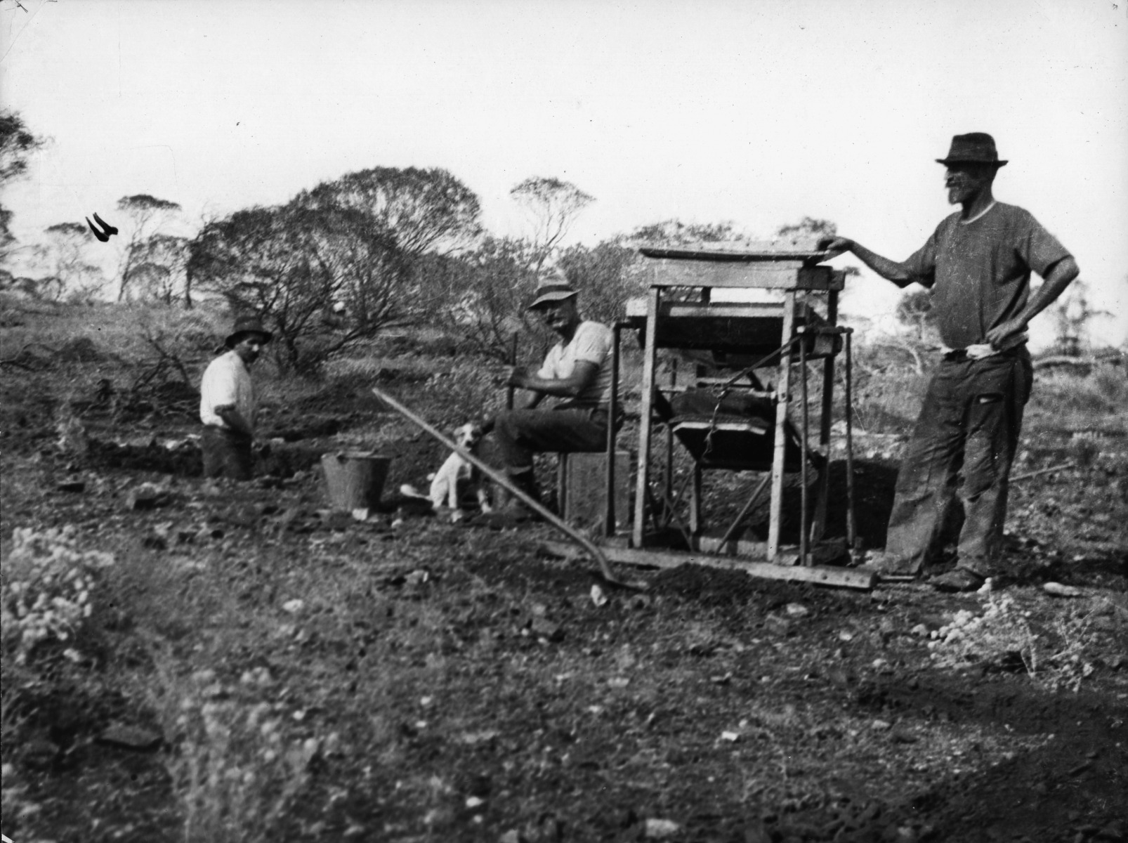 State Prospecting Party No.3, at Lake Barlee [picture] State Library