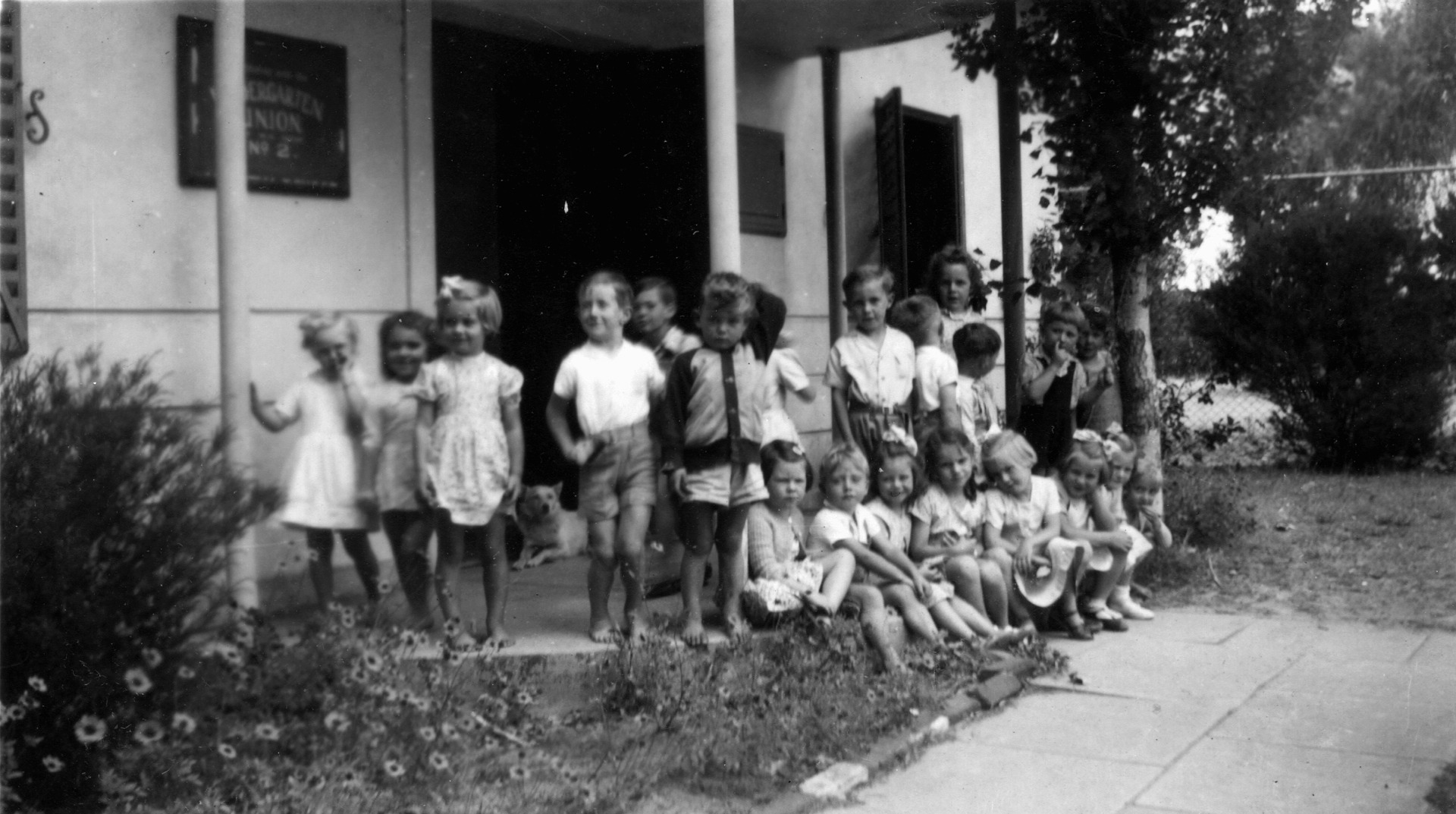 Students At Margaret Kindergarten Leederville Picture State