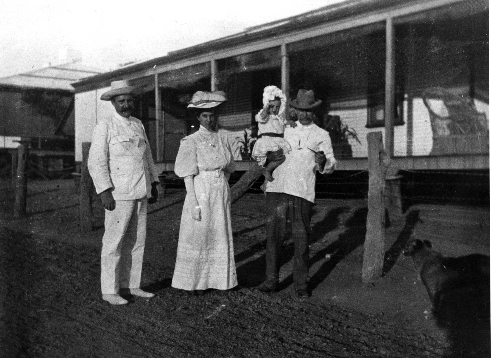 Family group at Ord River Station [picture] - State Library of Western ...