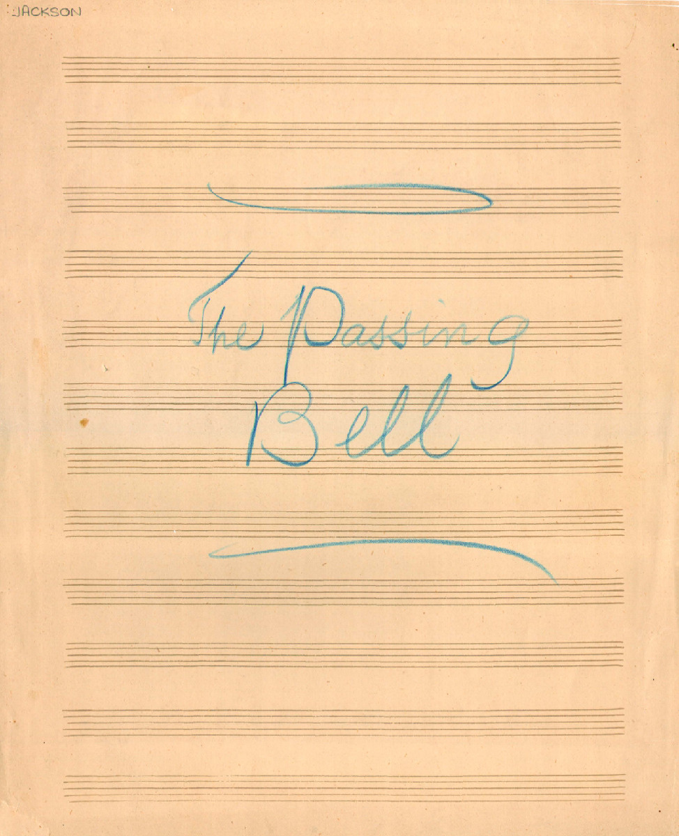 The passing bell. Music by E. Jackson ; words by H.E. Clay.