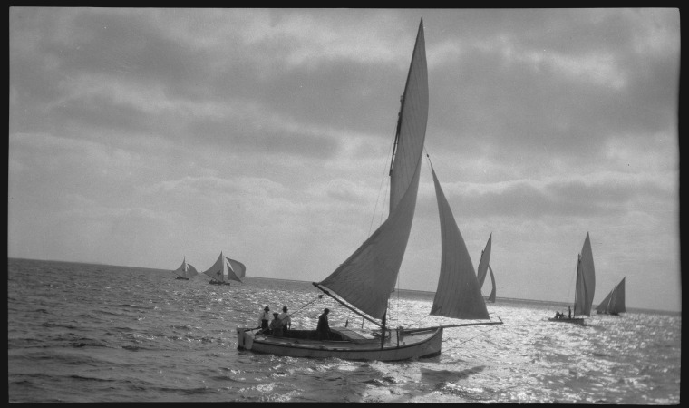 Italian yachts at South Beach - State Library of Western Australia