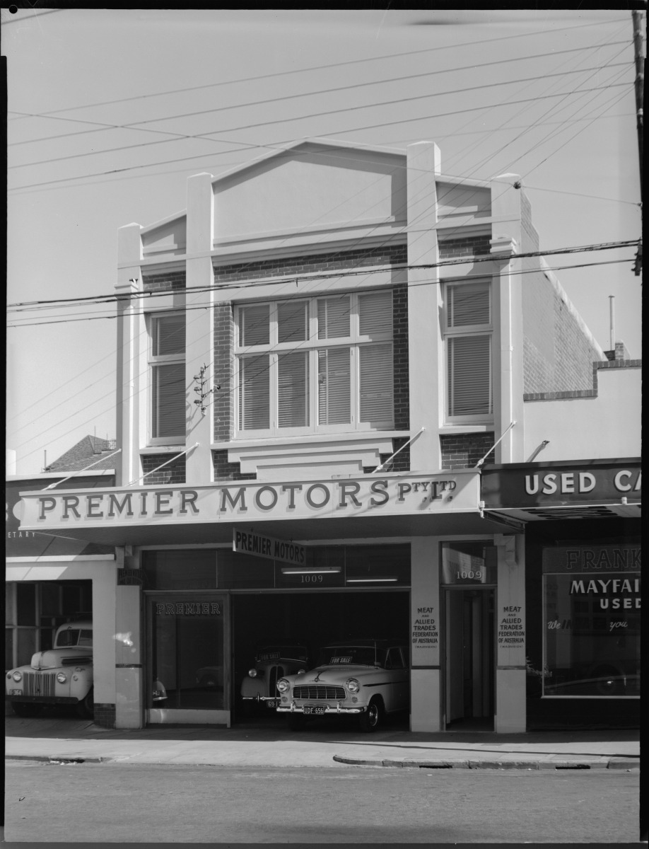 Premier Motors premises Hay Street Perth State Library of Western