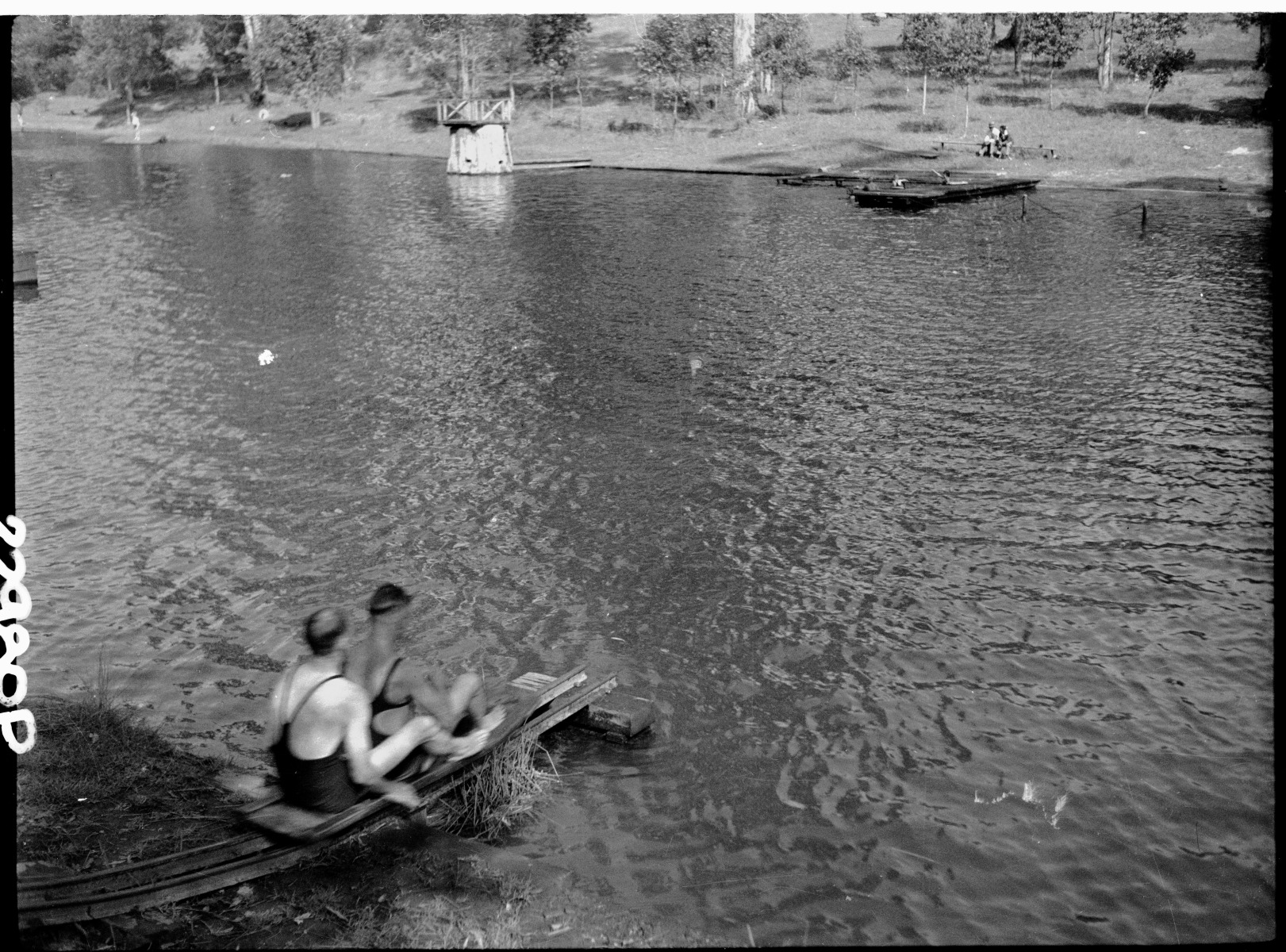 Summer fun at Pemberton swimming pool State Library of Western Australia