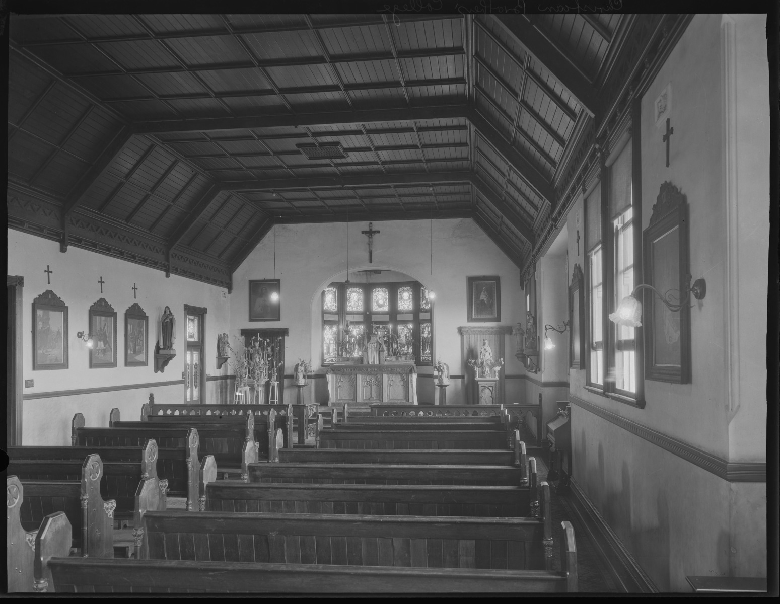 Christian Brothers College in St Georges Terrace, Perth - State Library ...