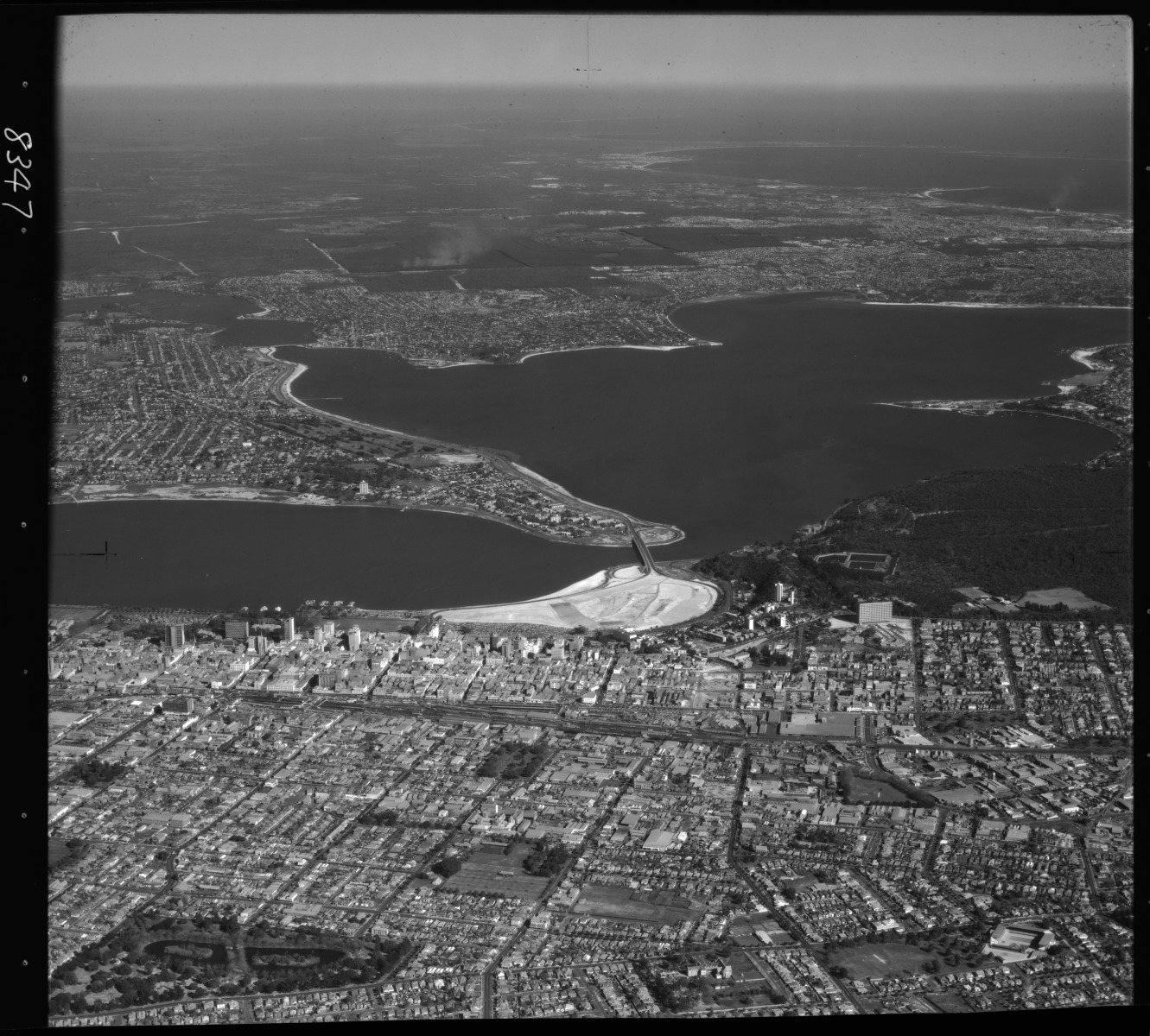 Aerial photograph of the City of Perth and surrounding suburbs 1 July ...