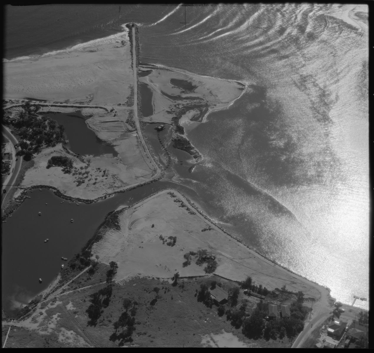 Aerial photographs of Halls Head and the mouth of the Peel Inlet 6