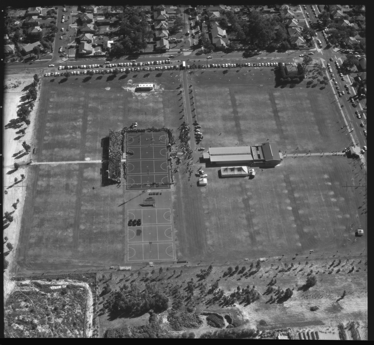 Opening of the 2nd Netball World Championships at the Matthews Netball Centre Jolimont 14 August