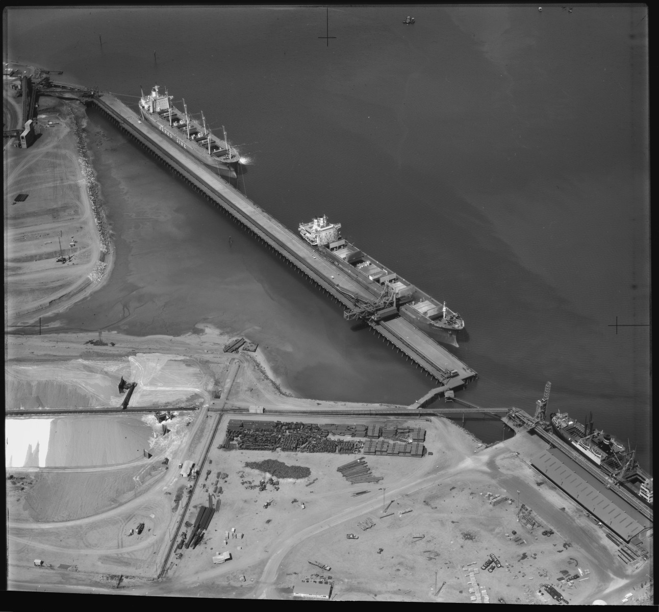 Aerial photographs of the Nelson Point (Port Hedland) processing and ...