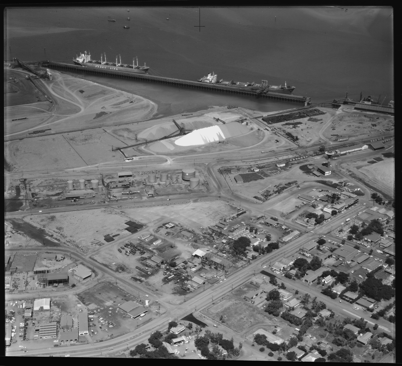 aerial-photograph-of-the-mobil-oil-depot-port-hedland-21-april-1971