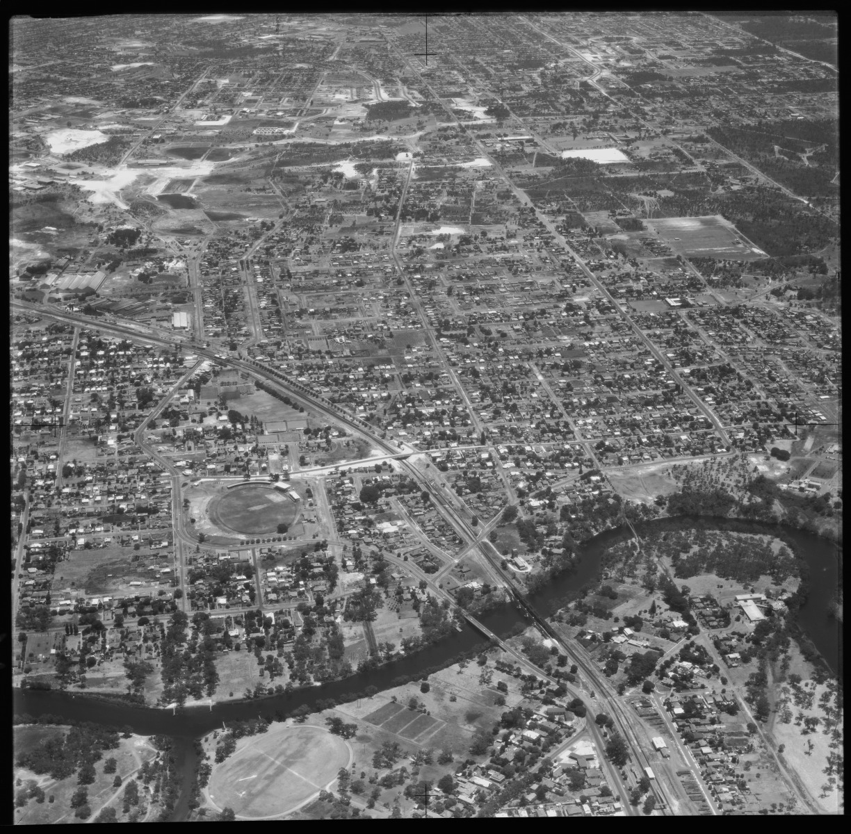 Aerial photographs of the suburbs of Bassendean Eden Hill and Lockridge