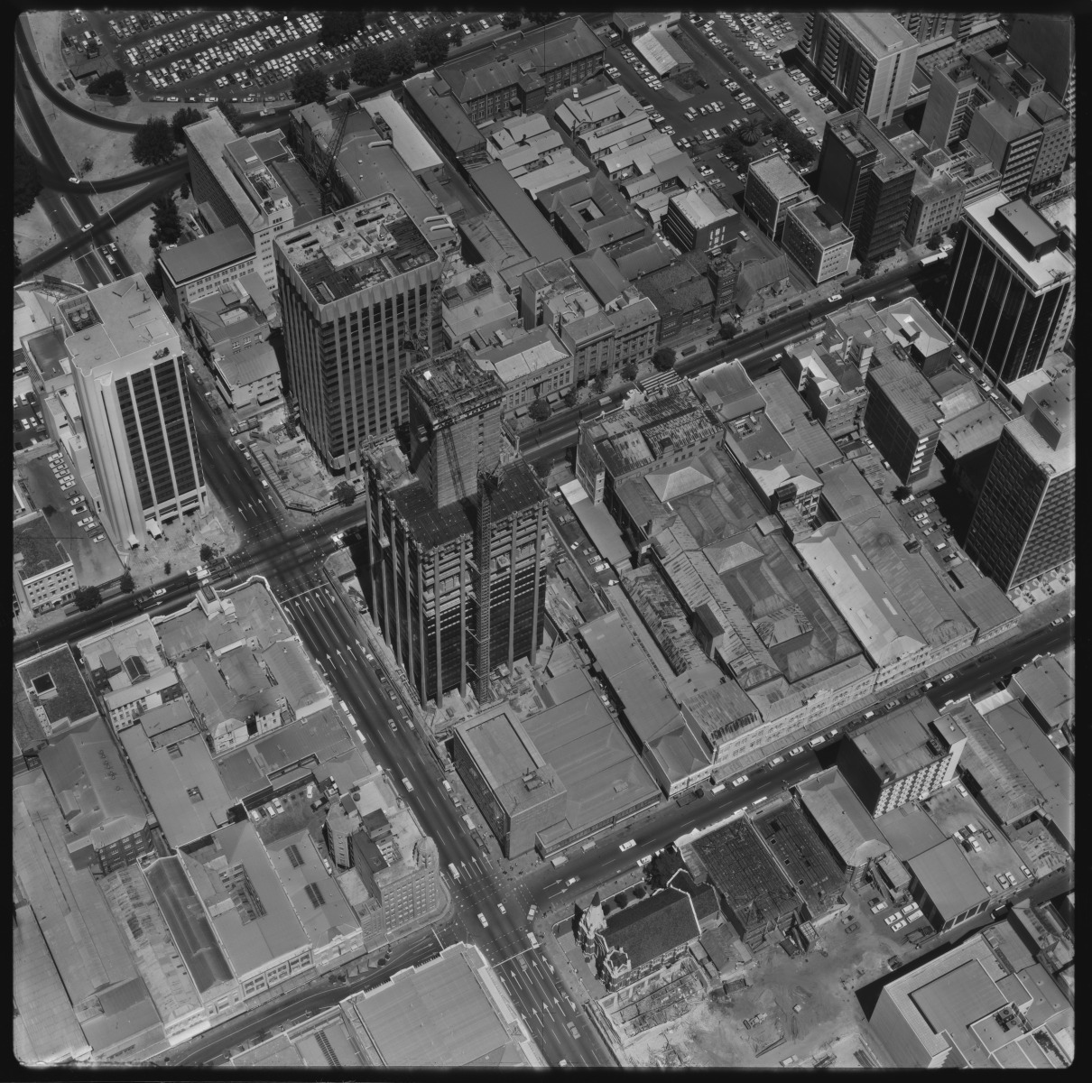 Aerial photographs of the AMP Tower 140 St George's Terrace under ...