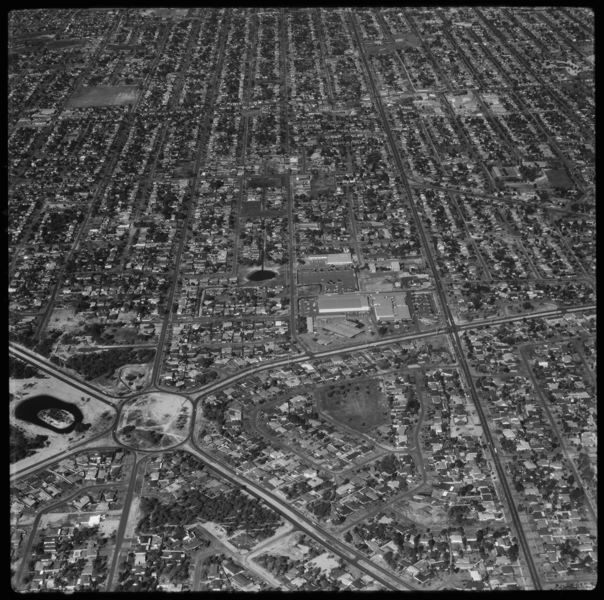 Aerial photograph of Dianella and Dianella Plaza shopping centre 17 ...