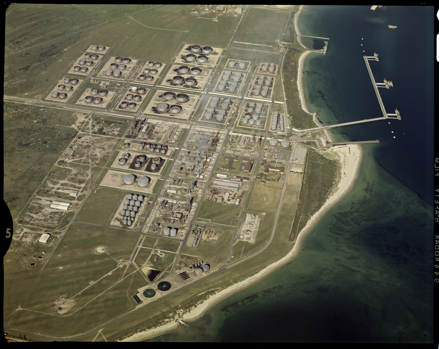 Aerial Photographs Of The Bp Refinery Kwinana June State Library Of Western Australia