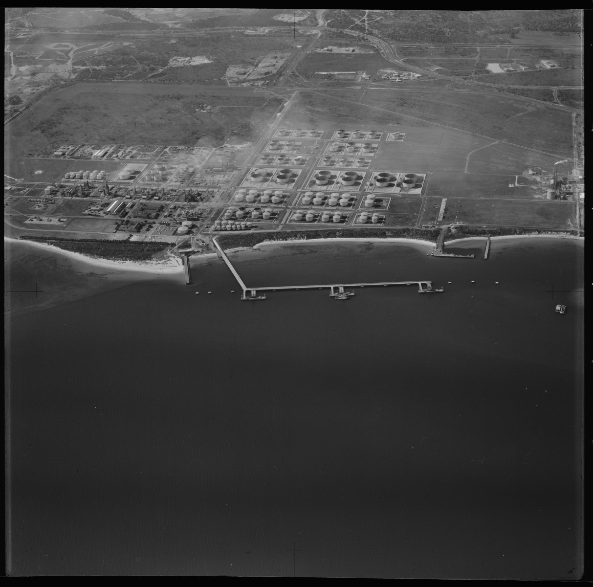 Aerial Photographs Of The BP Refinery Kwinana 27 June 1976 - JPG 254.2 KB