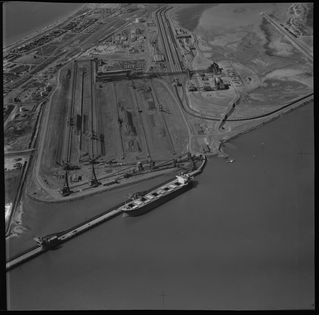 Aerial photographs of the Nelson Point (Port Hedland) processing and