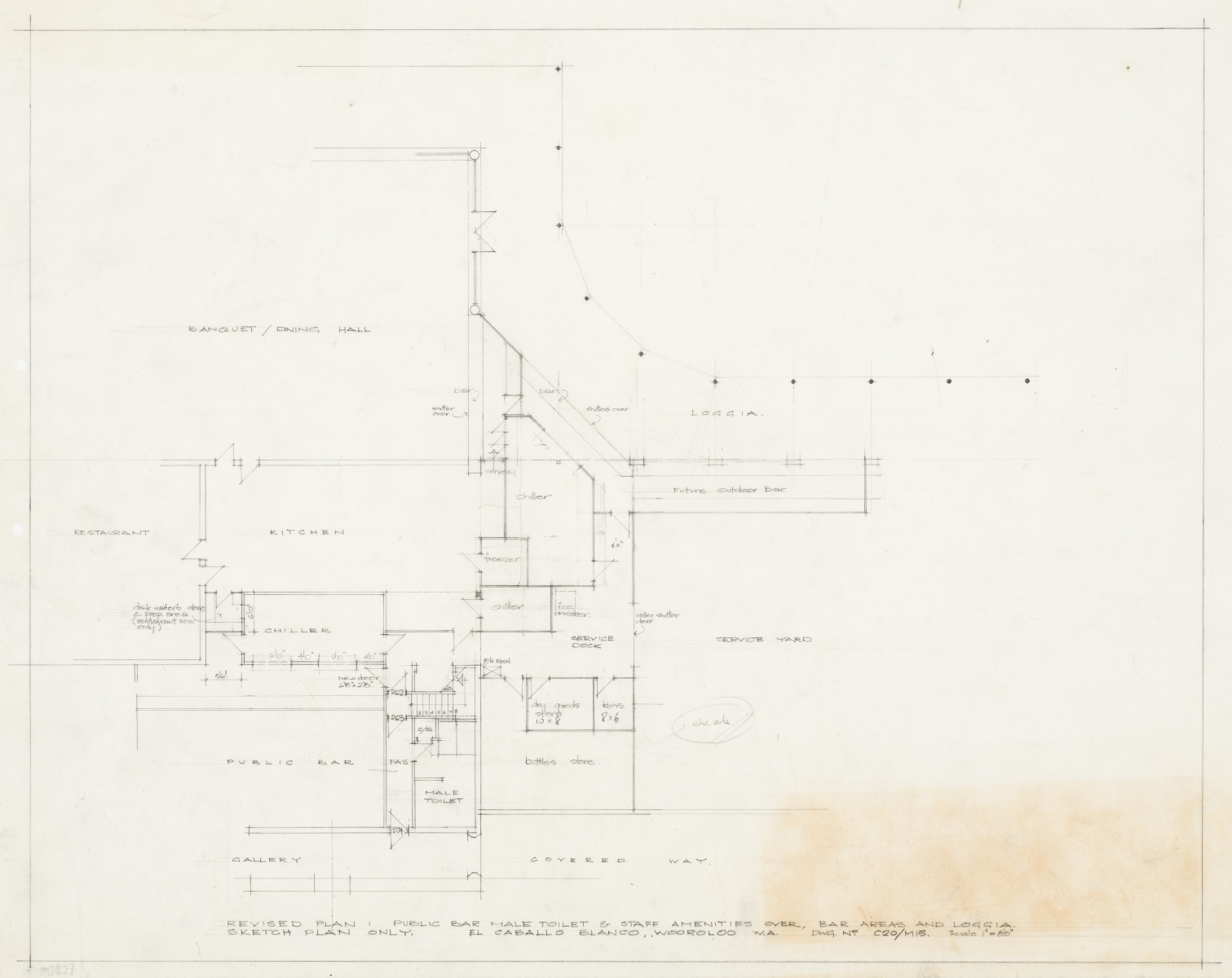 Julius Elischer architectural plans. - State Library of Western Australia