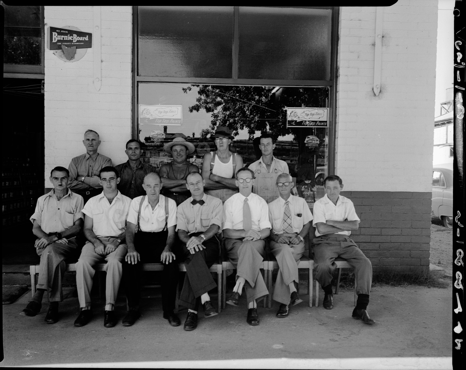 Douglas Jones Pty Ltd employees and timber yard, 57 James Street