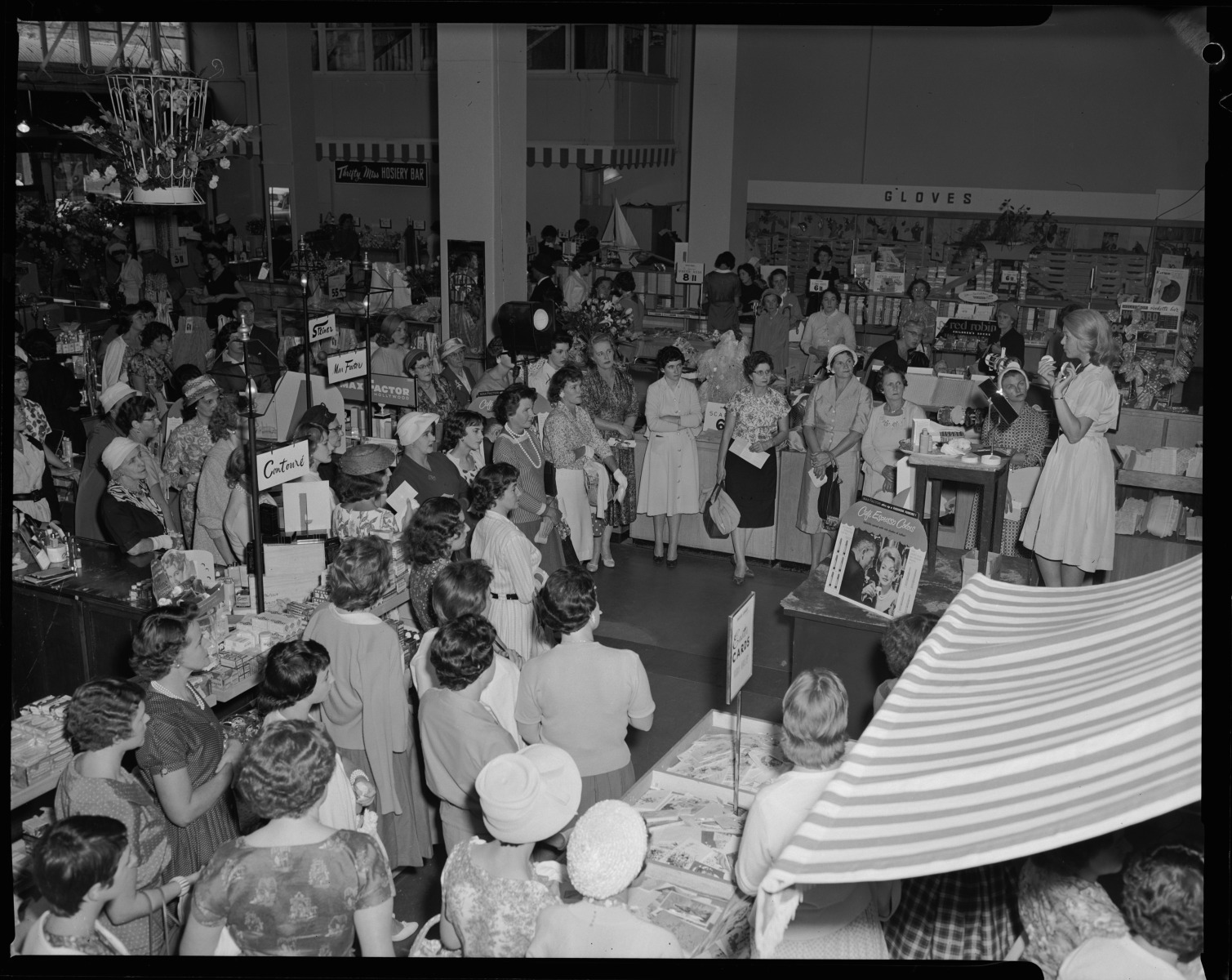 David Jones cosmetics department State Library of Western Australia