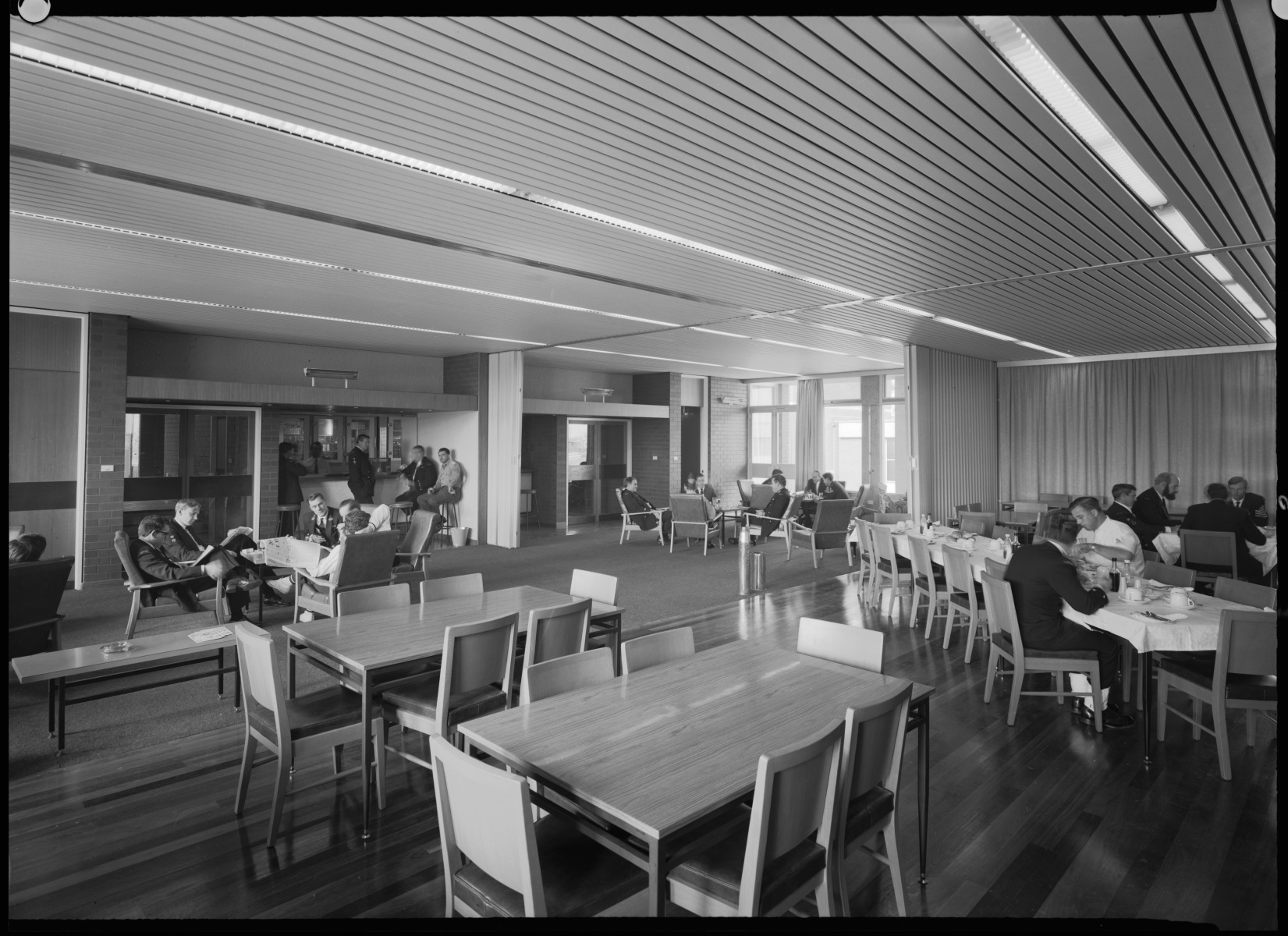 Inside the Mess at HMAS Leeuwin, Fremantle - State Library of Western ...