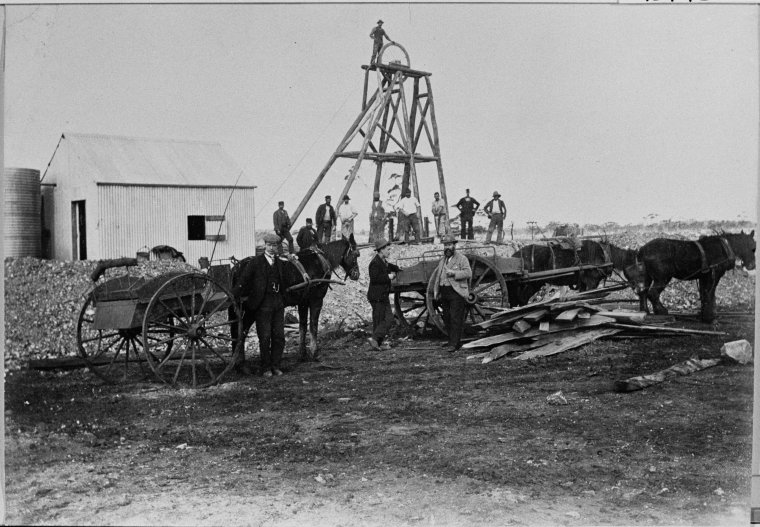 The United Gold Reef mine, Coolgardie State Library of Western Australia