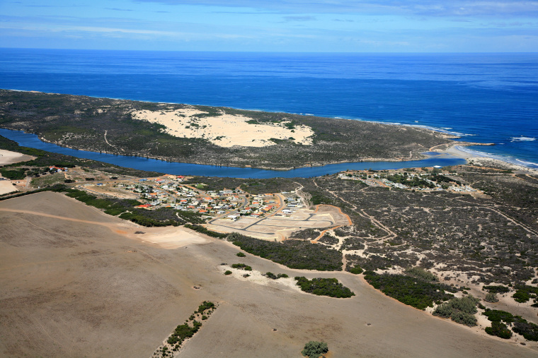 Aerial photographs of Cape Burney State Library of Western Australia
